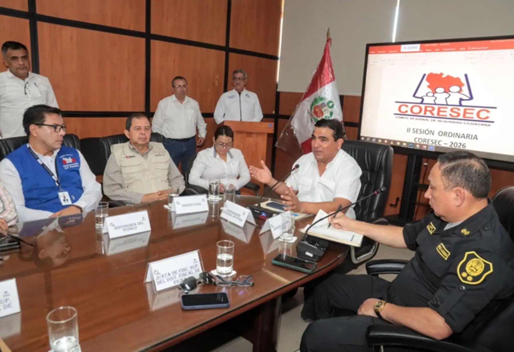 Piura: Coresec acuerda reforzar inteligencia policial tras asesinato de alcalde distrital
