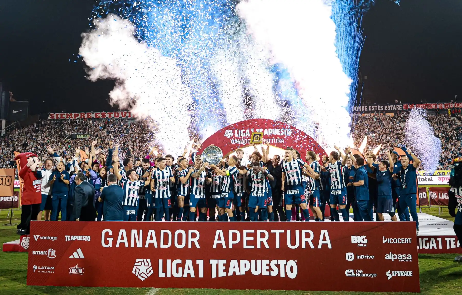 Alianza Lima se proclamó campeón del Torneo Apertura