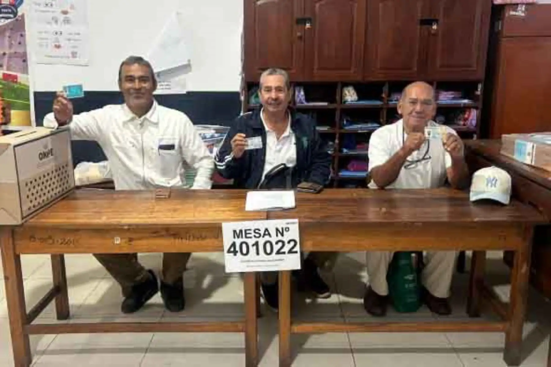 ERM 2026: primera mesa en elecciones primarias se instaló a las 6:30 horas en Moyobamba