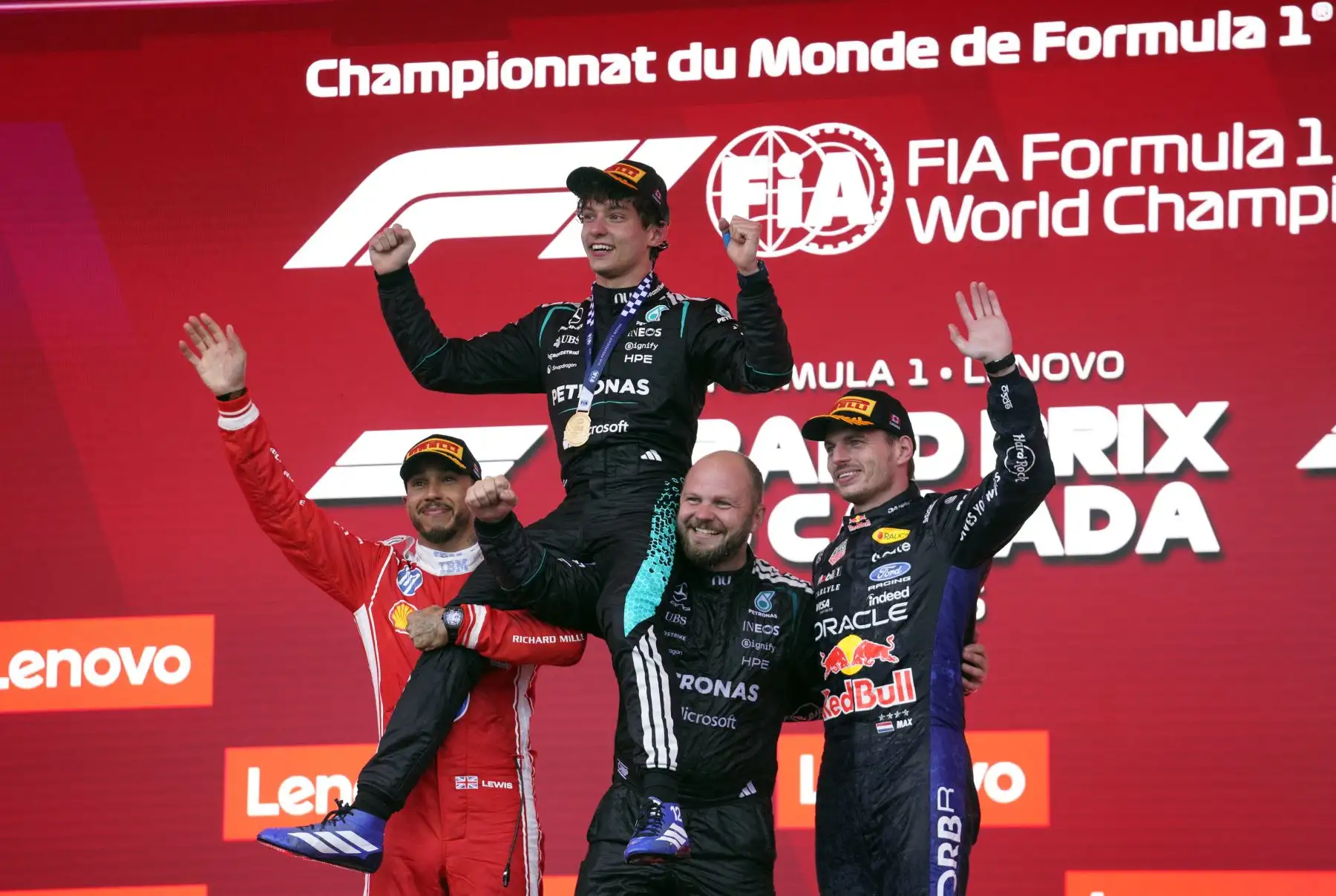 Italiano Kimi Antonelli imparable gana el Gran Premio de Canadá y domina la Fórmula 1