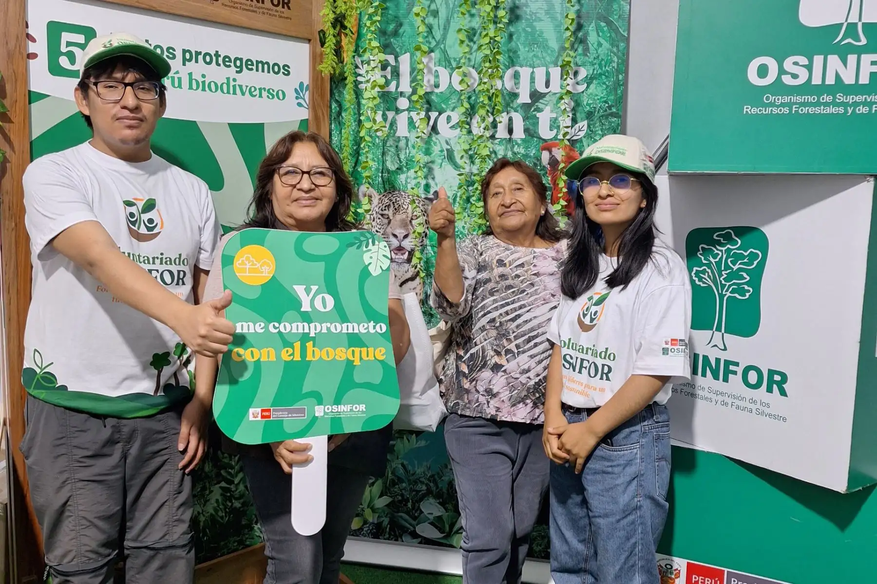 Lanzan primer voluntariado por los bosques del Perú con más de 2000 jóvenes participantes