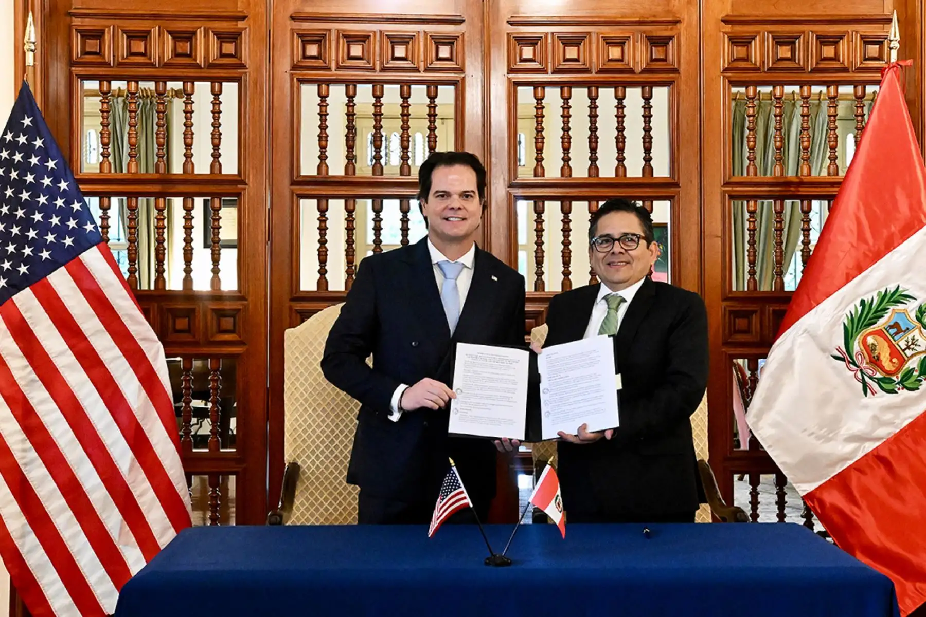EE.UU y Perú firman acuerdo para impulsar inversión estratégica y el crecimiento