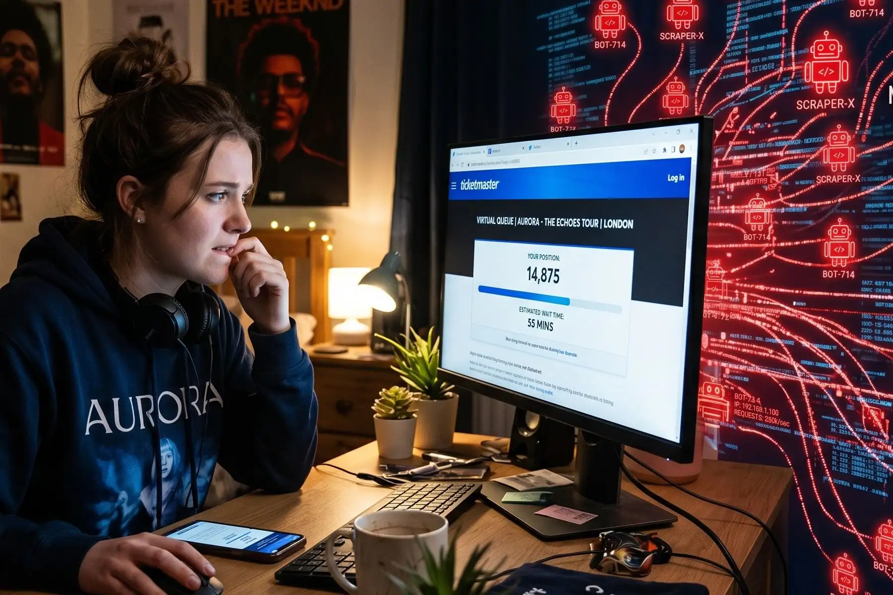 ¿Cómo funciona la tecnología antibots en la venta de entradas digitales?