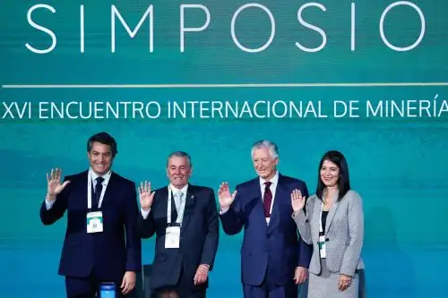 Inauguración del XVI Encuentro Internacional de Minería en Miraflores