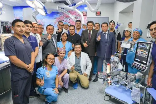 Presidente José María Balcázar participó en la ceremonia de presentación del proyecto viable del Hospital Nacional Dos de Mayo