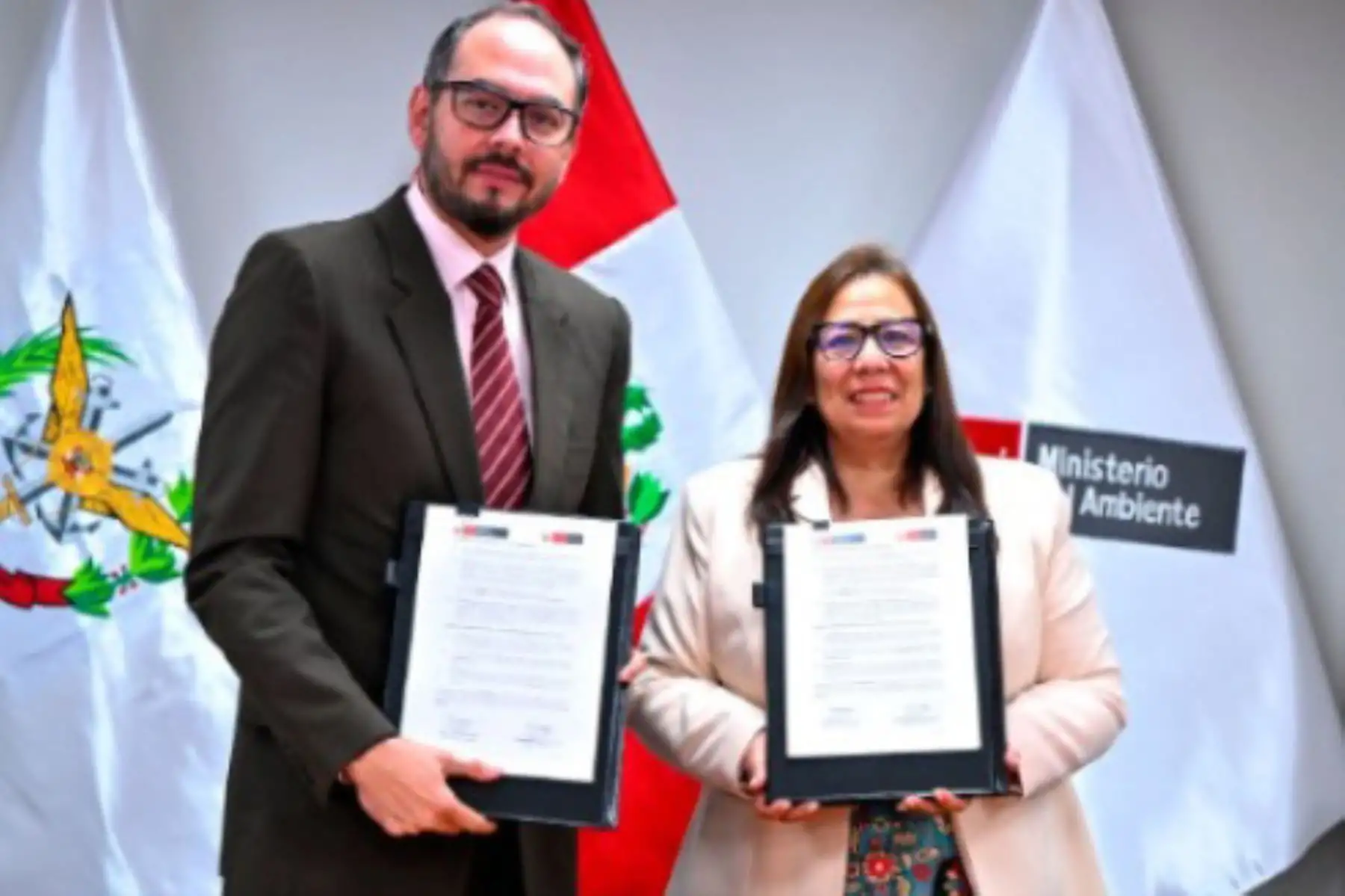 Minam y Mindef firman convenio para fortalecer la protección ambiental en el país