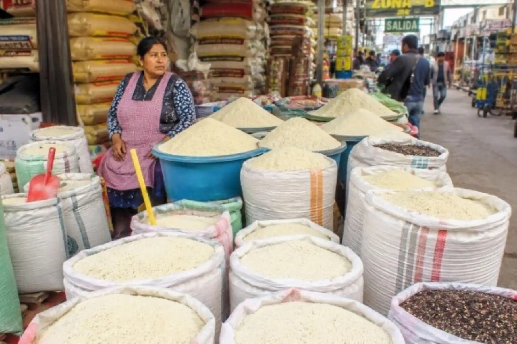 Arroz mantiene oferta estable y abastecimiento asegurado en mercados mayoristas de Lima