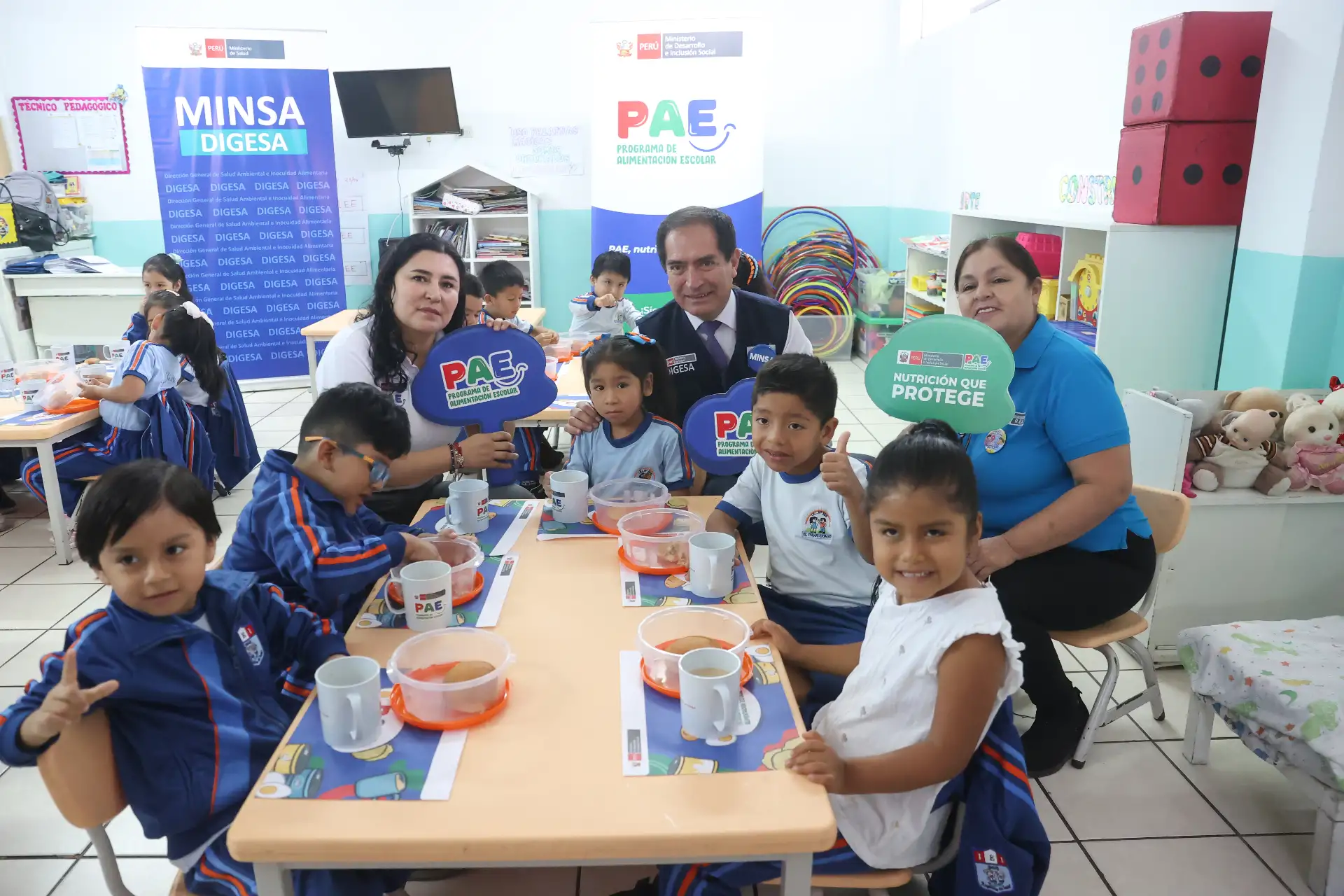 El Programa de Alimentación Escolar (PAE), del Ministerio de Desarrollo e Inclusión Social (Midis), realiza el  5to Operativo Control del PAE. Foto: ANDINA/Melina Mejía