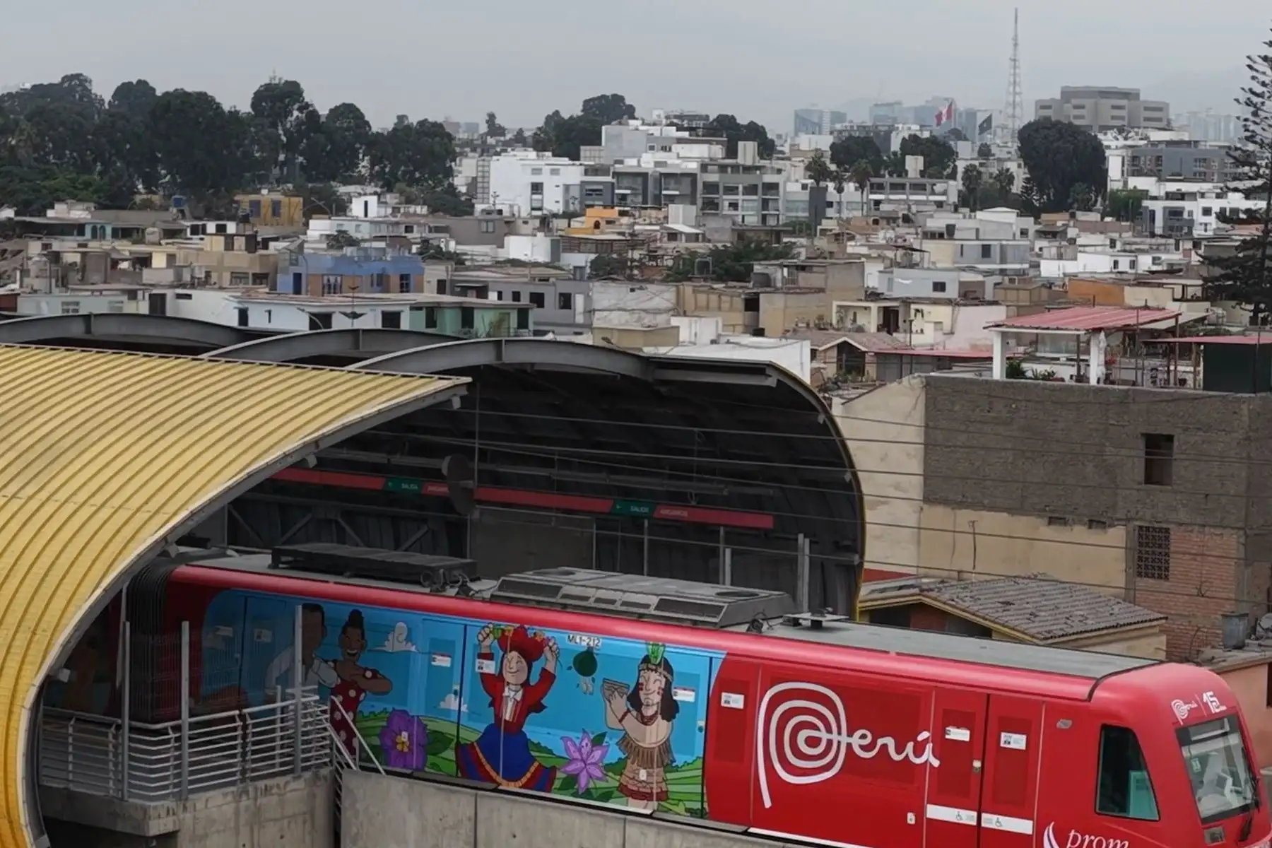 Presencia de Marca Perú en tren de la Línea 1 llegará a más de 600,000 pasajeros diarios