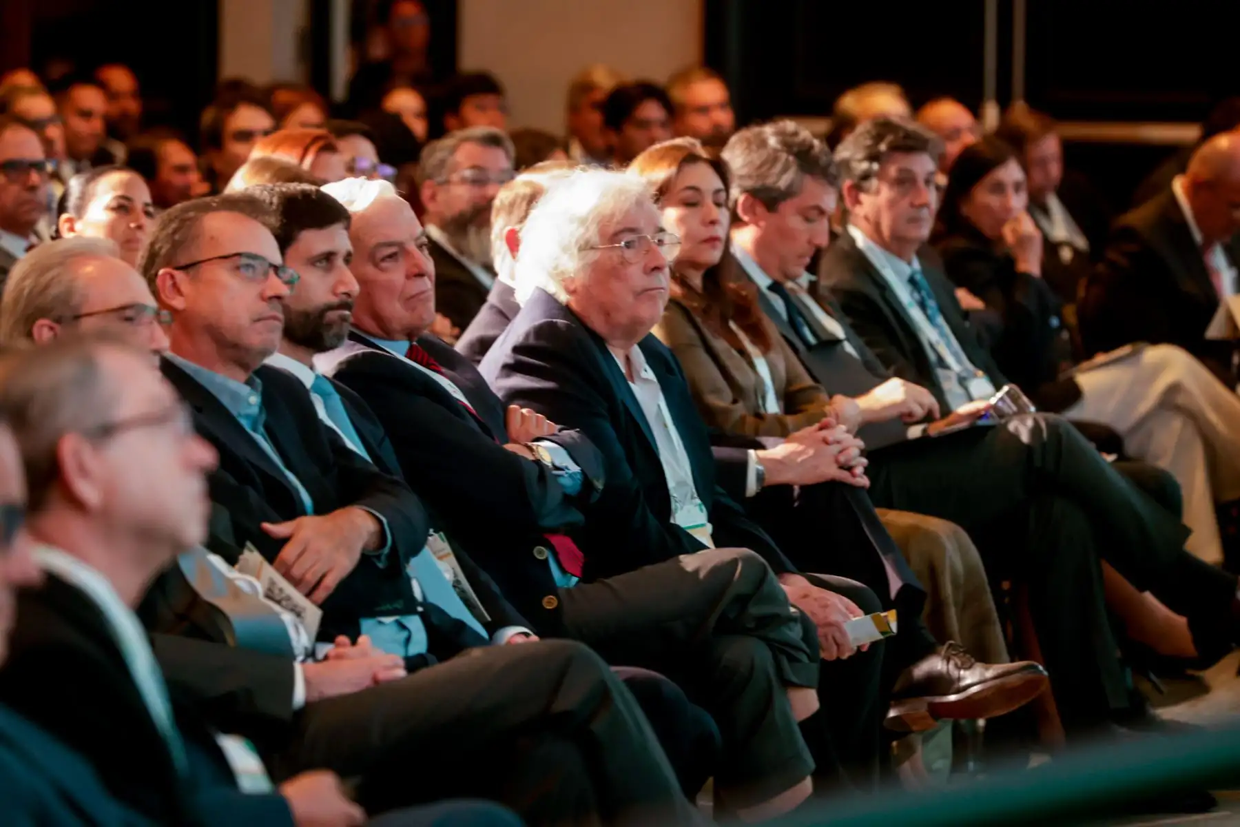 Ejecutivos, empresarios y autoridades asistieron a la jornada final del Simposio – XVI Encuentro Internacional de Minería, encuentro que reunió durante tres días a líderes del sector para debatir sobre competitividad, sostenibilidad y desarrollo económico. Foto: Luis Iparraguirre.