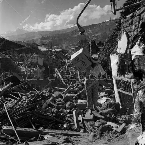 ¡Exclusivo! Fotografías nunca antes vistas de la tragedia causada por el terremoto del 31 de mayo de 1970