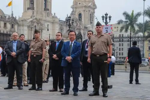 Presidente José María Balcázar participa en Simulacro Nacional Multipeligro 2026