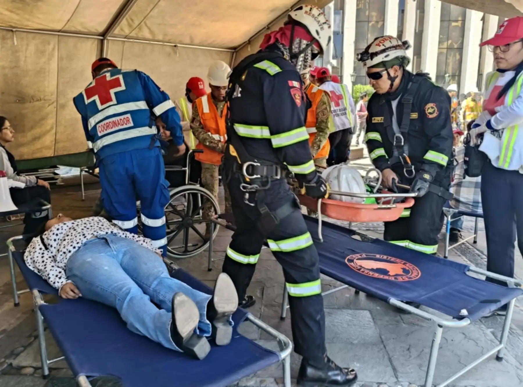 Arequipa: Simulacro de sismo dejó una estimación de 13 mil personas afectadas
