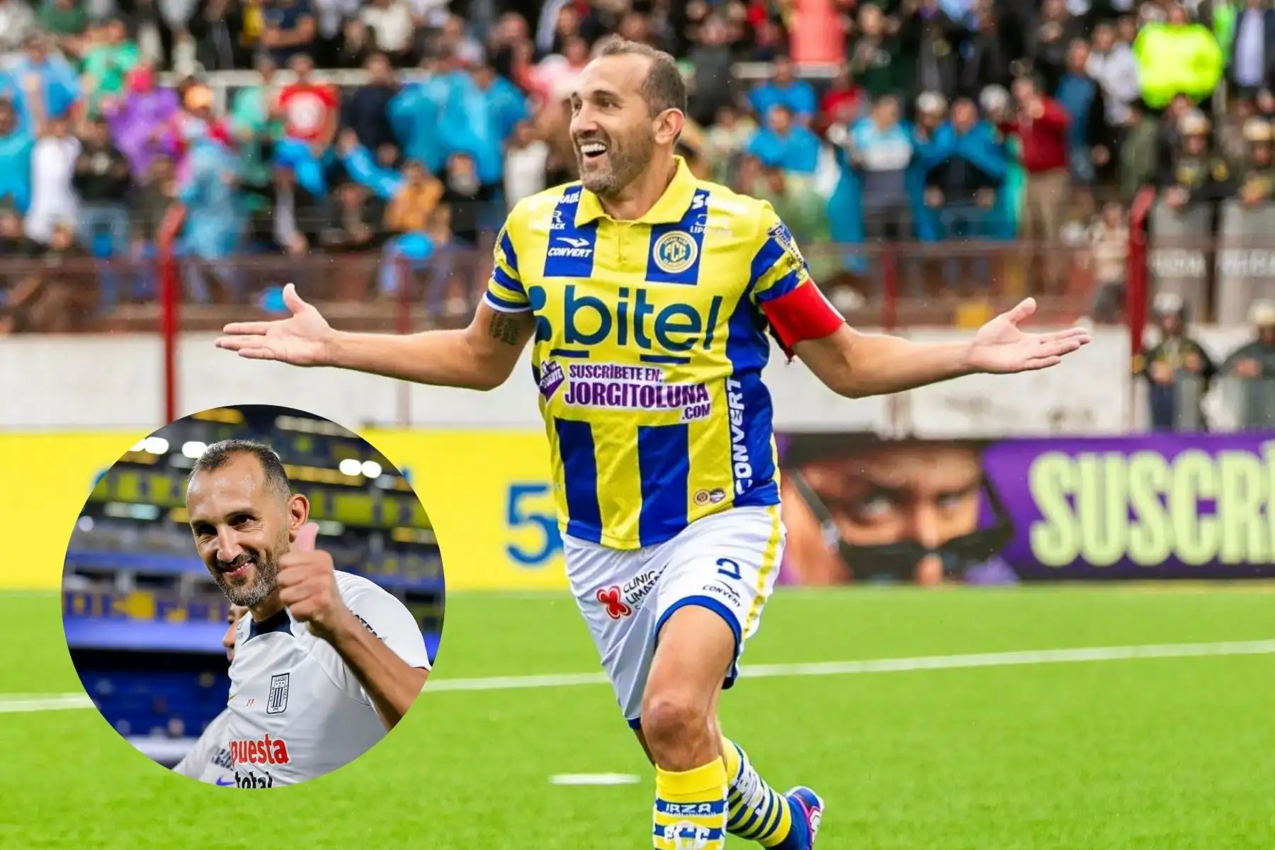 Hernán Barcos enfrentará a Alianza Lima por primera vez en Perú