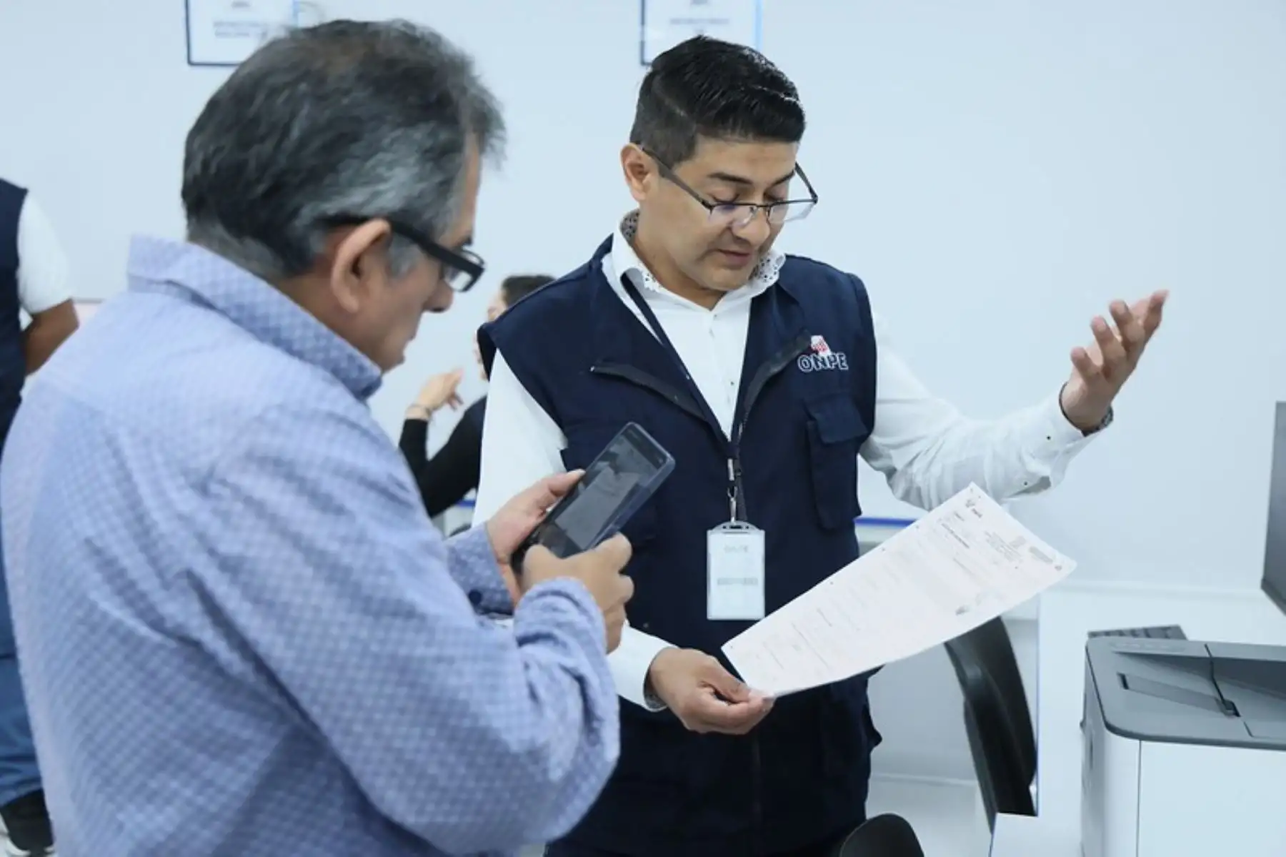 Elecciones 2026: ONPE mostró funcionamiento de sistemas informático a personeros de FP