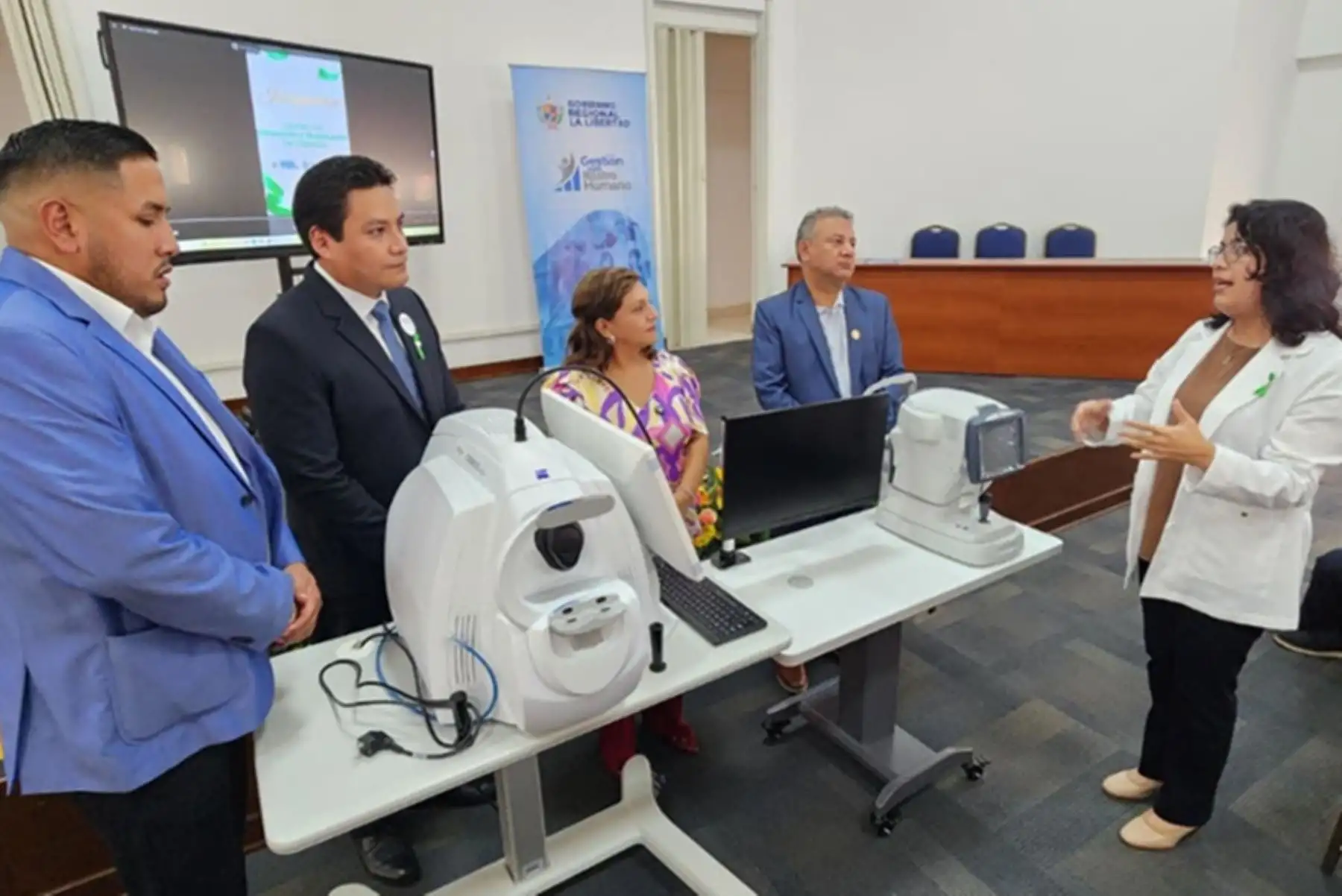 La Libertad: Instituto Regional de Oftalmología inaugura centro para trasplantes de córnea