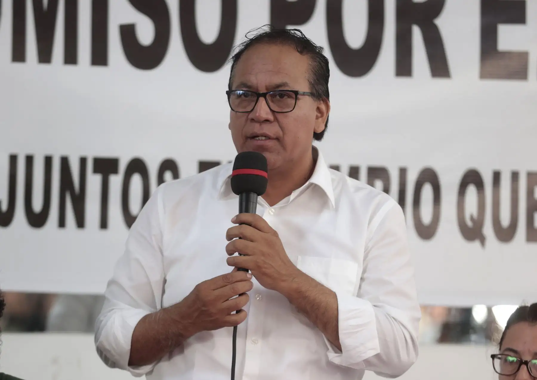 Elecciones 2026: Roberto Sánchez se compromete a defender la democracia en el país