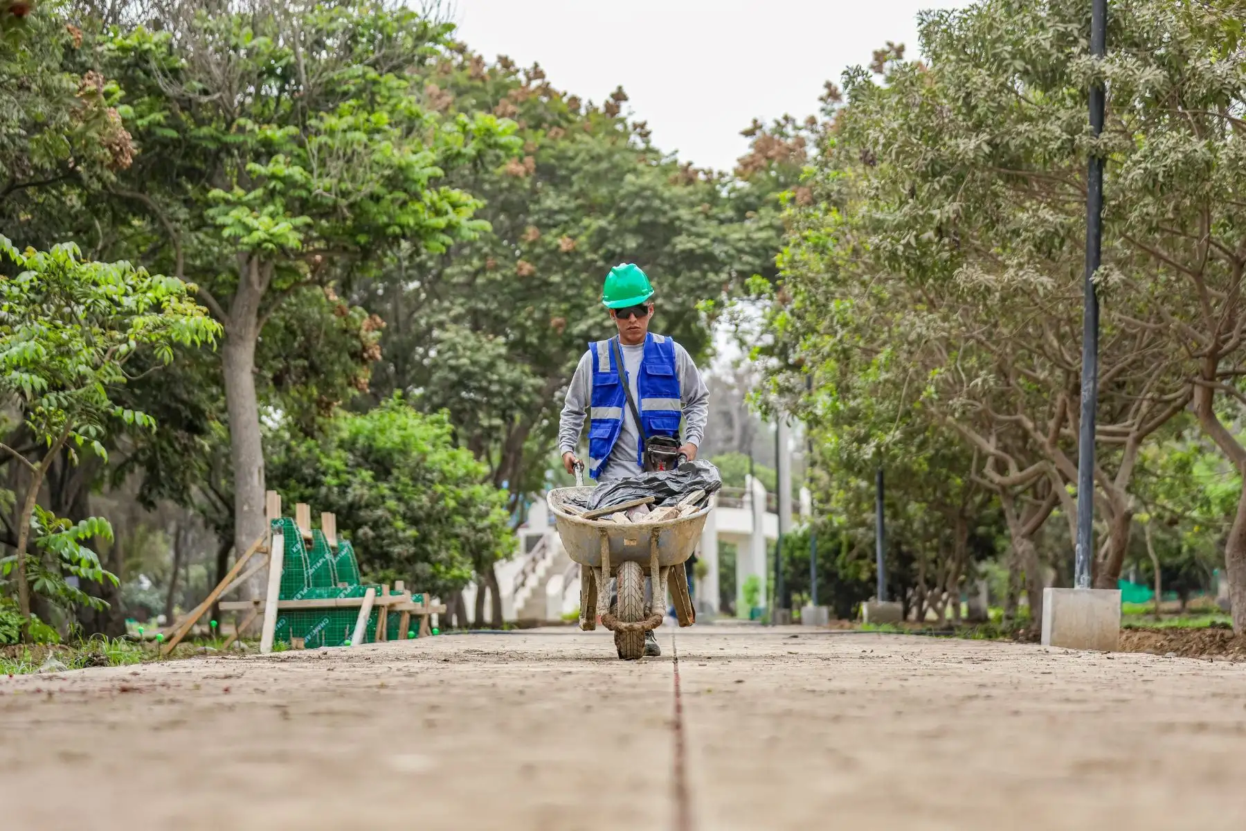 MML supervisa recuperación del Campo de Marte y garantiza continuidad de obras