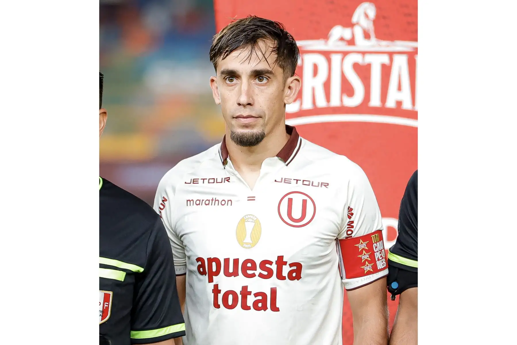 Universitario derrotó 2-1 a Sport Huancayo en el Estadio Monumental por la última fecha del Torneo Apertura. Foto: Liga 1