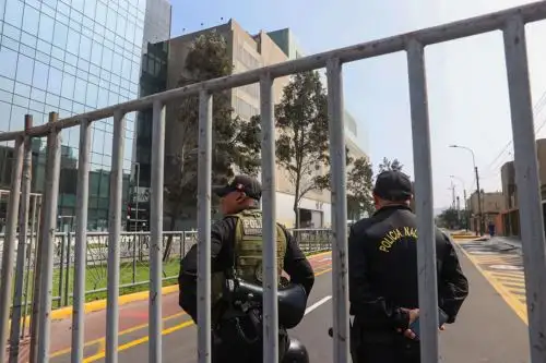Debate presidencial 2026: refuerzan seguridad en el Centro de Convenciones de Lima