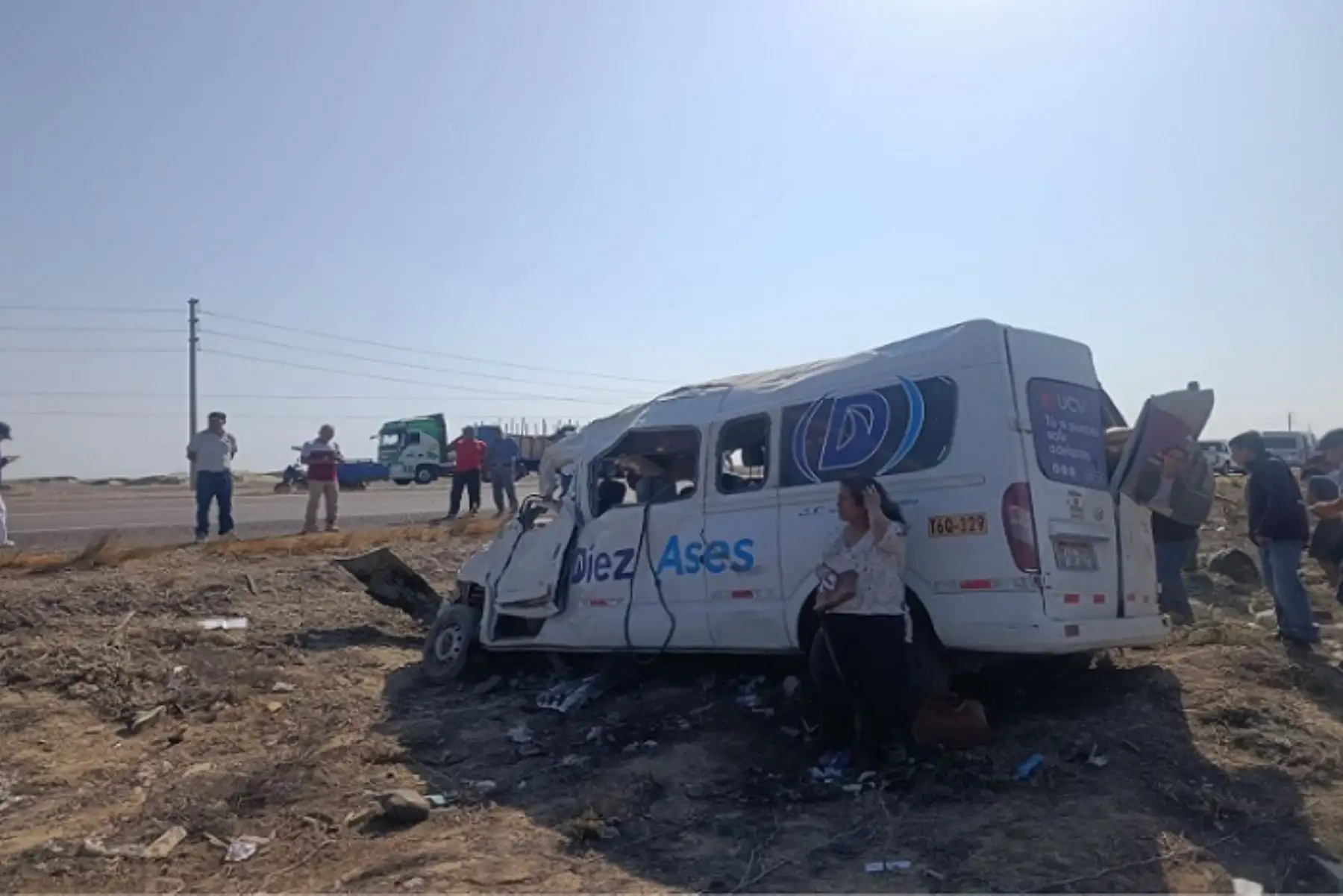 La Libertad: madre y su hija entre las víctimas de accidente en San Pedro de Lloc