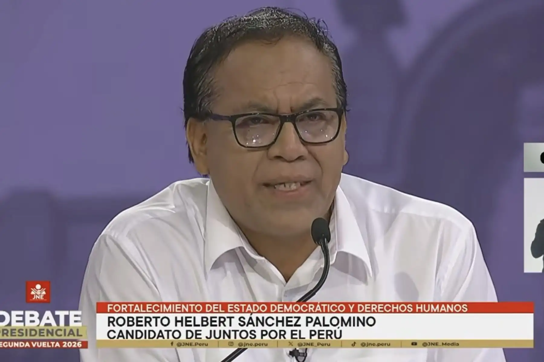Elecciones 2026: Roberto Sánchez plantea recuperar el derecho al referéndum