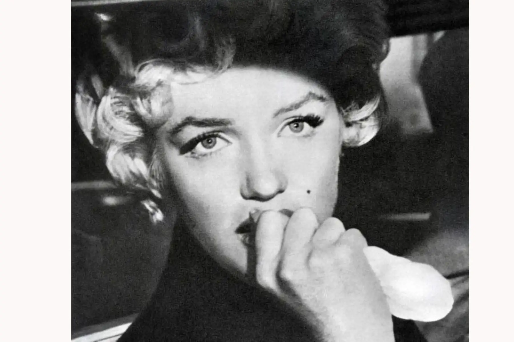 Retrato tomado el 3 de diciembre de 1961 de la actriz estadounidense Marilyn Monroe. Foto: AFP