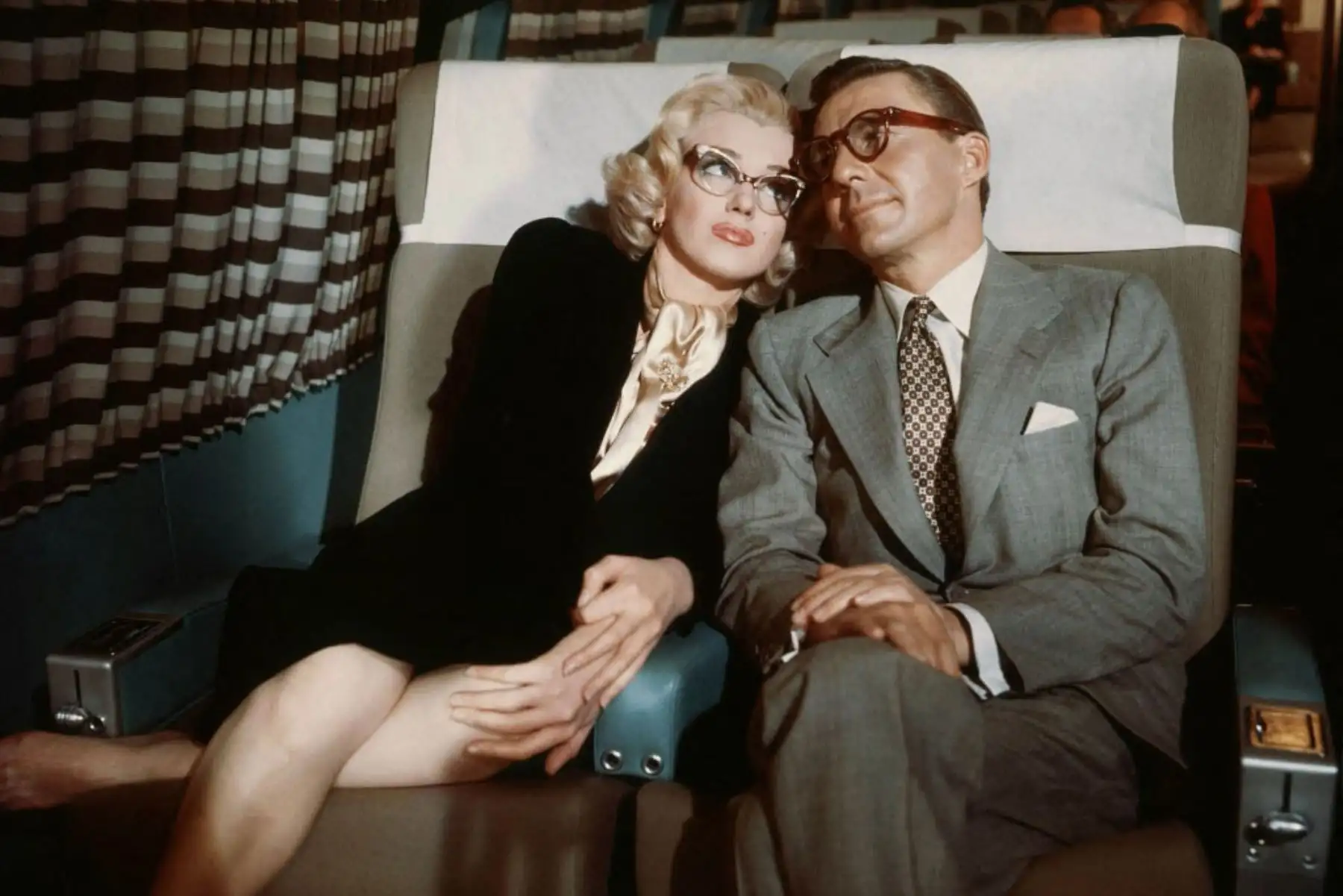 Cómo casarse con un millonario. Comedia romántica de 1953 protagonizada por Marilyn Monroe, Lauren Bacall y Betty Grable. Foto: AFP