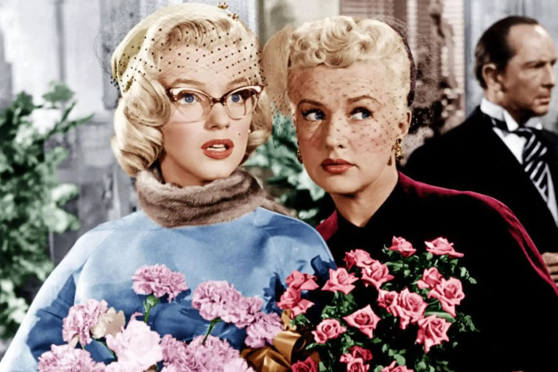 Glamour, humor y romance: Marilyn Monroe, Lauren Bacall y Betty Grable en Cómo casarse con un millonario (1953). Foto: AFP.