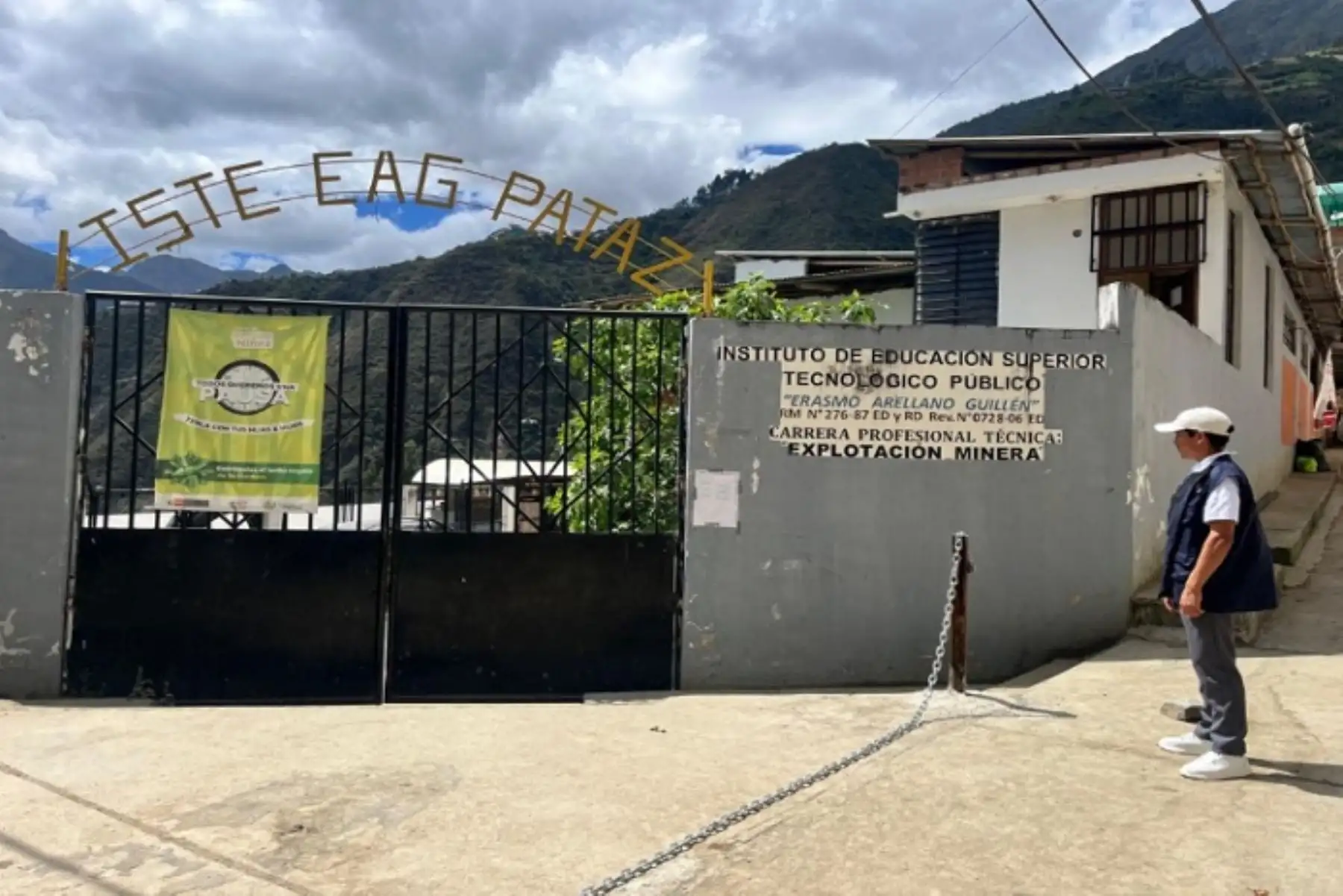 Por obras ONPE reasigna local de votación del colegio María de Fátima de Pataz