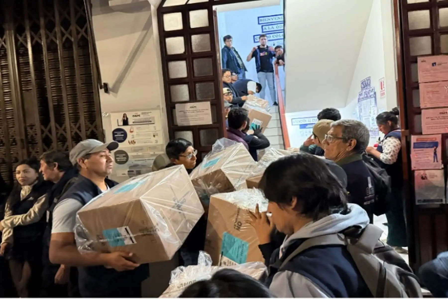 Las siete ODPE de Arequipa recibieron material electoral para comicios de este domingo