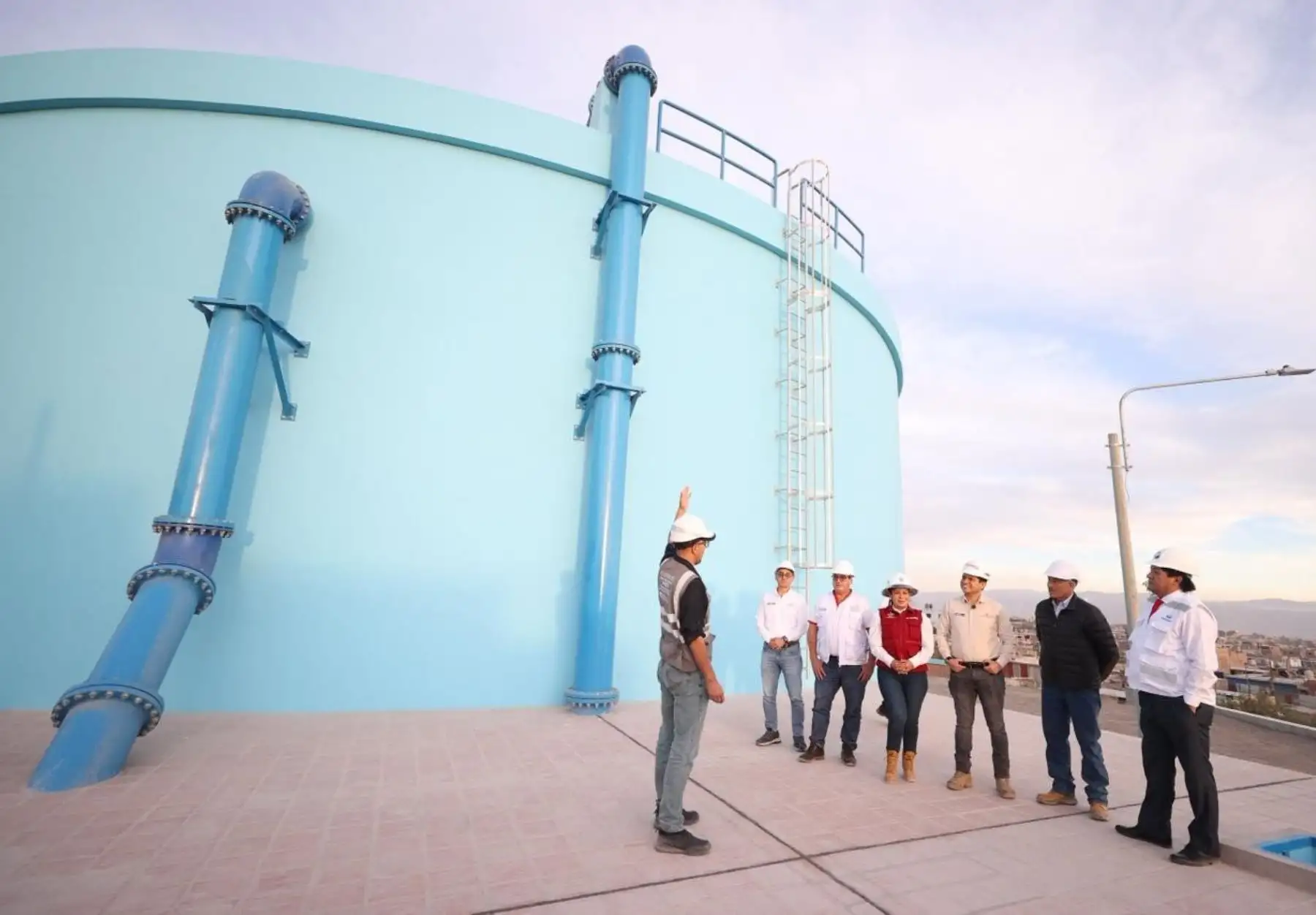 Culminan proyecto de agua y alcantarillado que beneficiará a 60000 pobladores de Arequipa
