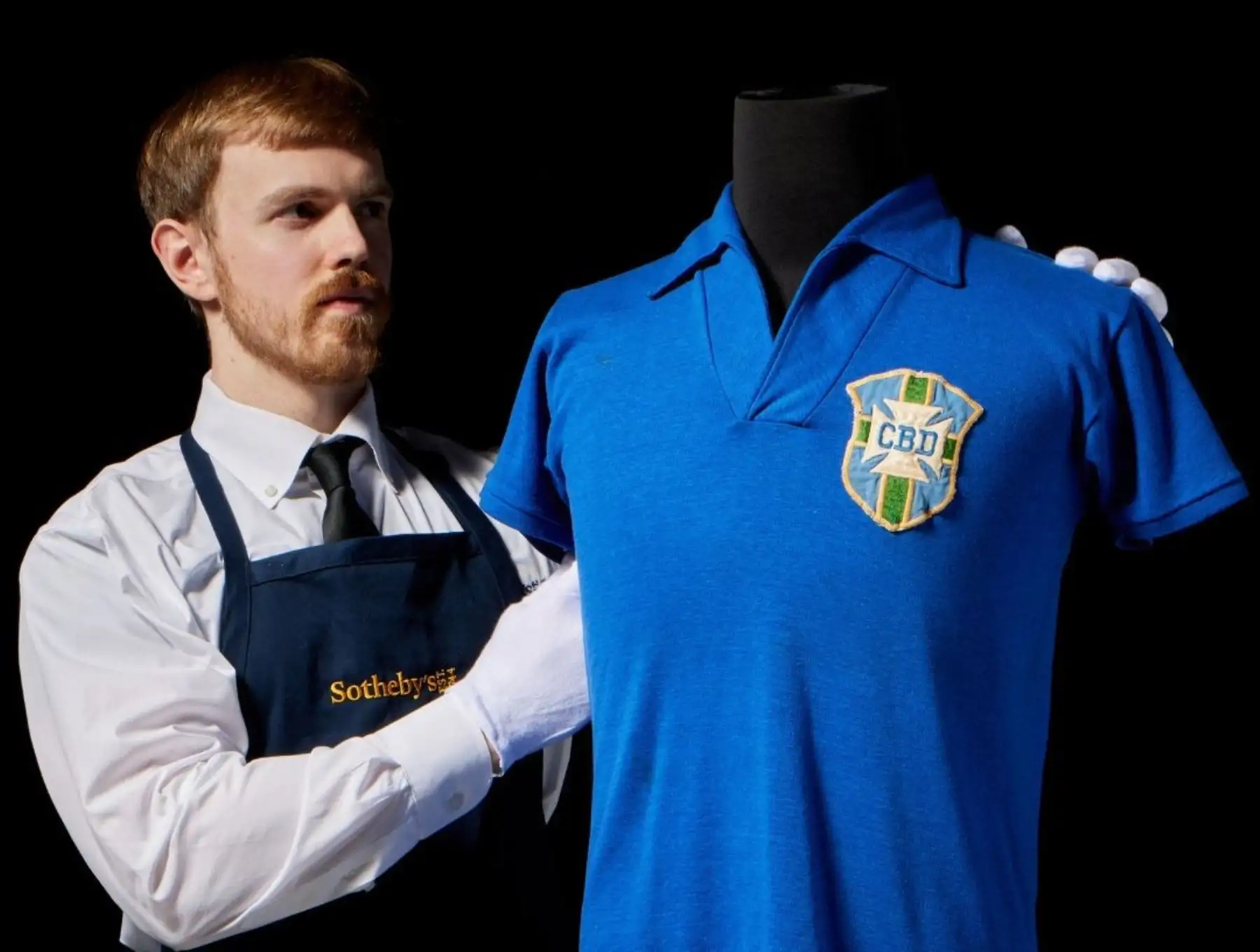La camiseta de Pelé en la final de 1958 se vendió por 4,9 millones de dólares