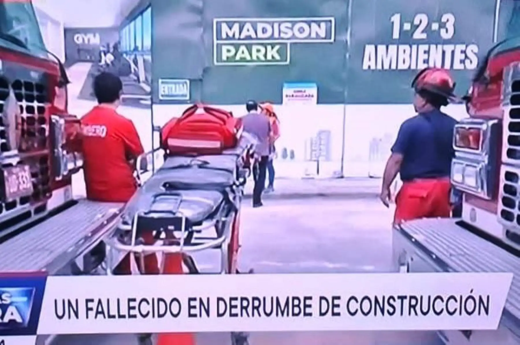 San Miguel: un trabajador muere sepultado tras derrumbe en obra de construcción