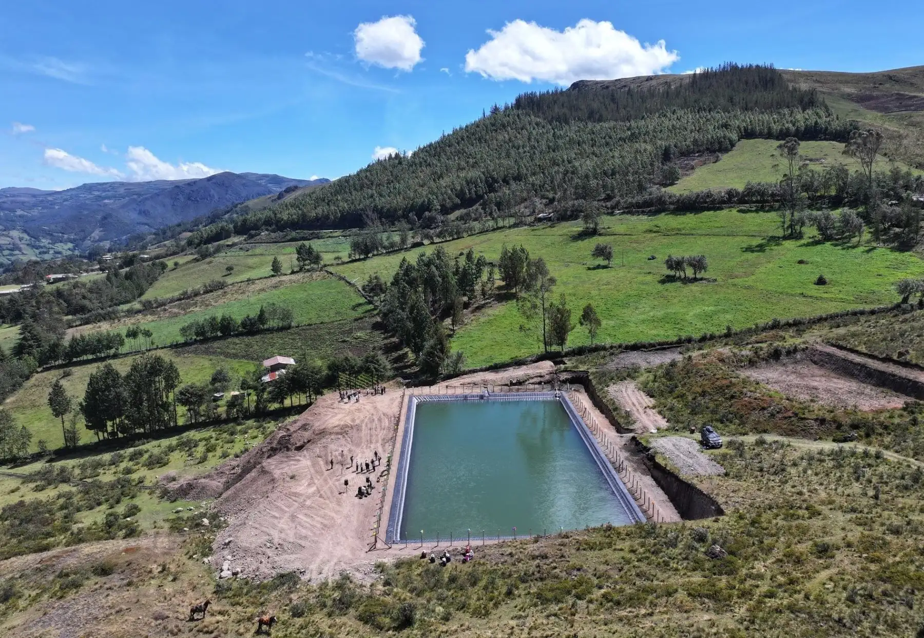 Cajamarca cuenta con más de 9 mil reservorios para fortalecer provisión de agua de riego