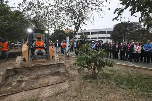 ATU pone en marcha la construcción del último tramo del cerco perimétrico de San Marcos