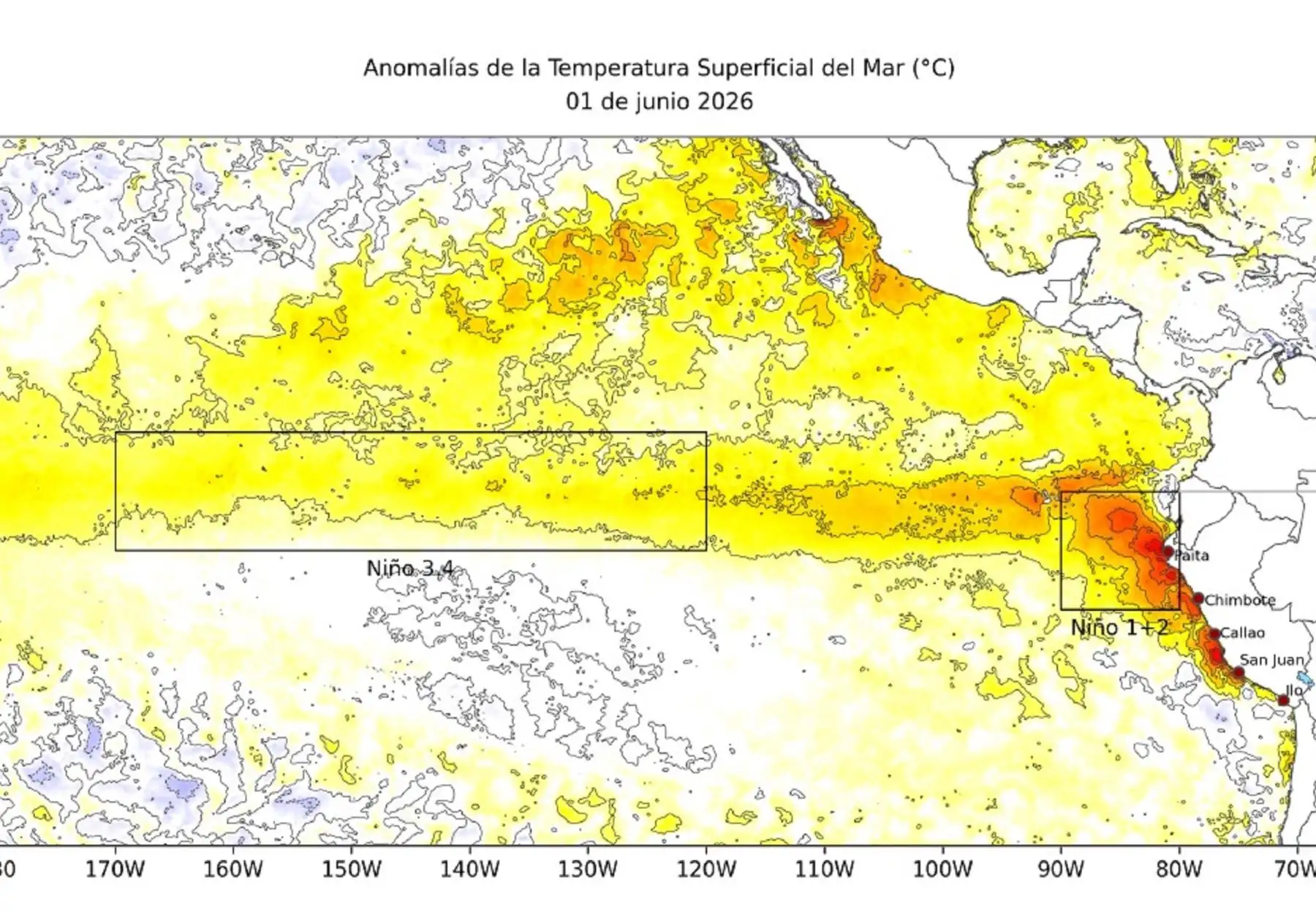 Enfen confirma el inicio de la fase de intensidad moderada del Fenómeno de El Niño en Perú