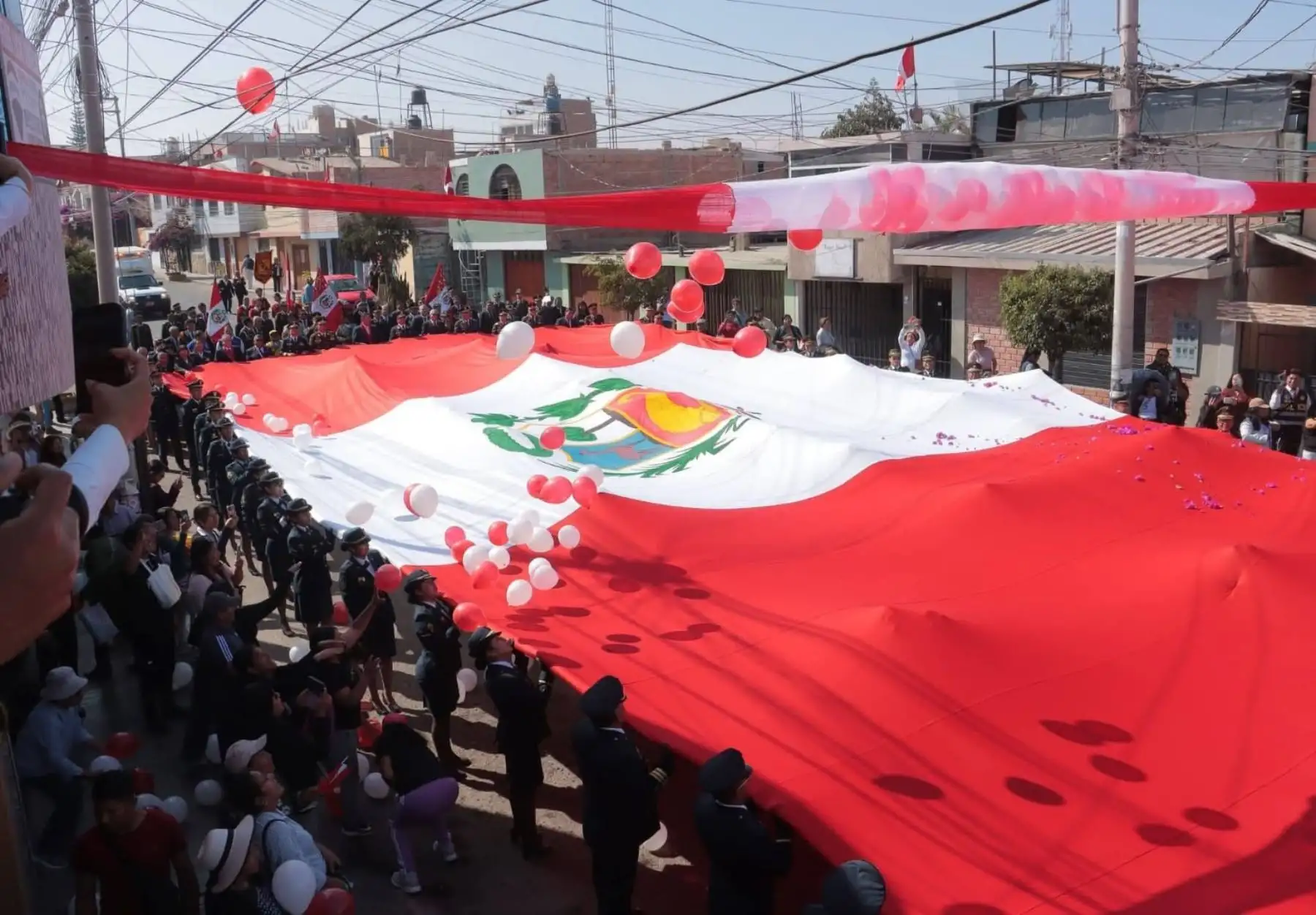 Tacna: con paseo de la bandera conmemoró hoy el 146.° aniversario de la Batalla de Arica