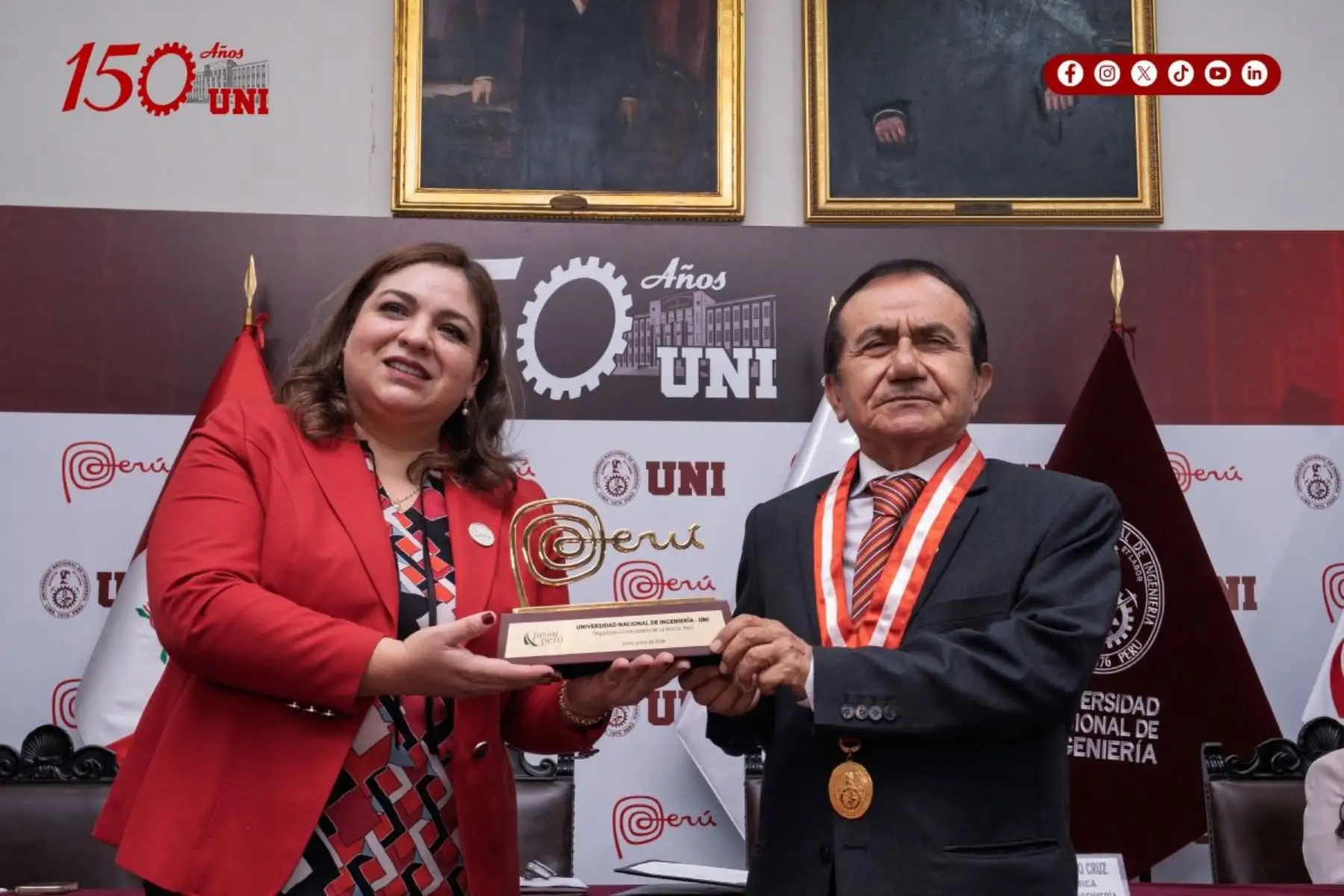 La UNI es desde hoy Marca Perú: Promperu destacó su excelencia académica.