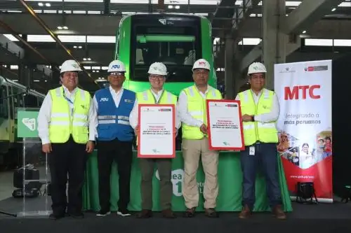 El MTC renovó hasta el 2031 el permiso de operación de la empresa concesionaria Tren Urbano de Lima. Foto: MTC/Difusión.