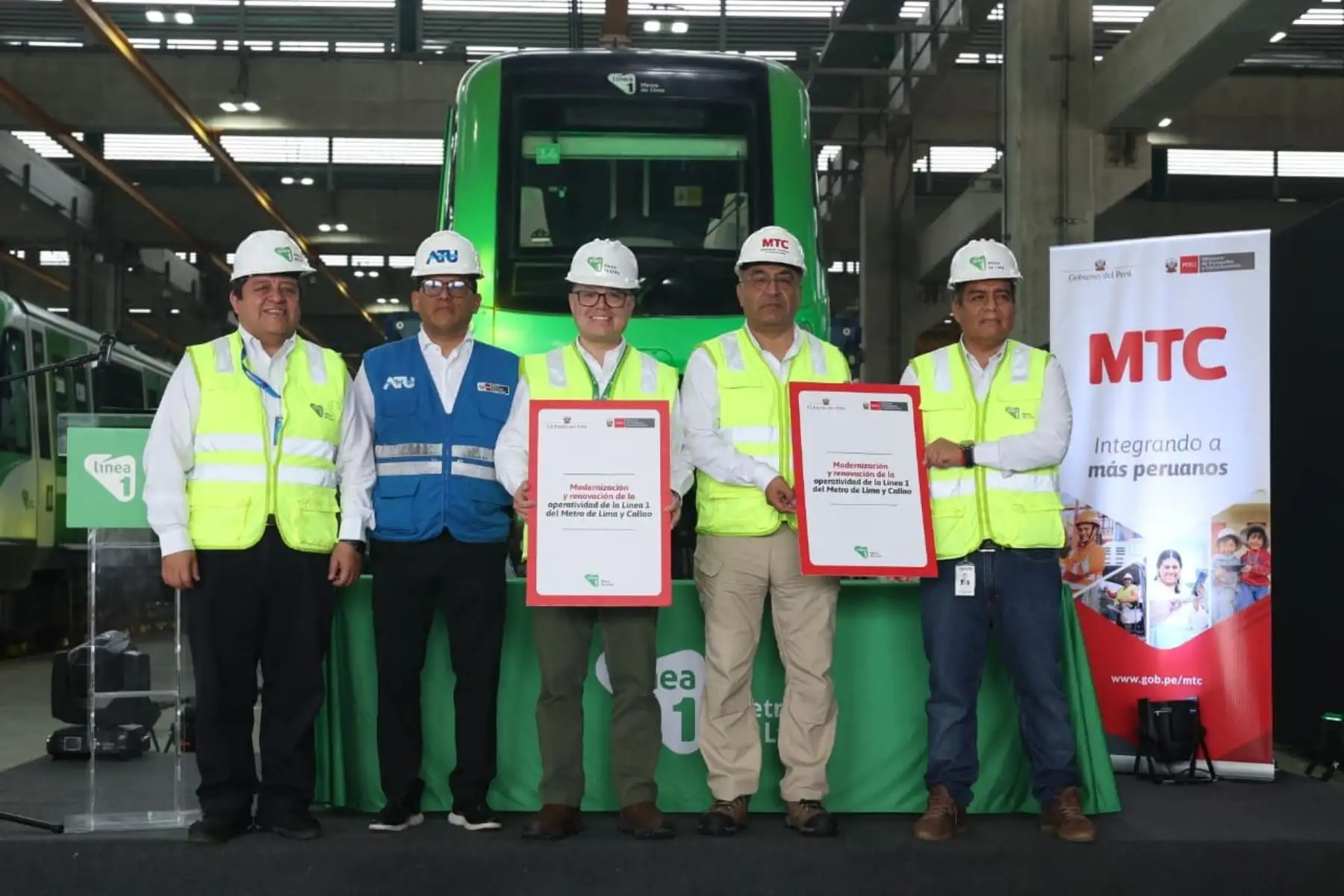 MTC impulsa modernización de Línea 1 del Metro de Lima y Callao por más de US$ 3,887 mllns