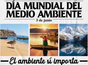 Día Mundial del Medio Ambiente. Imagen: Ministerio del Ambiente.