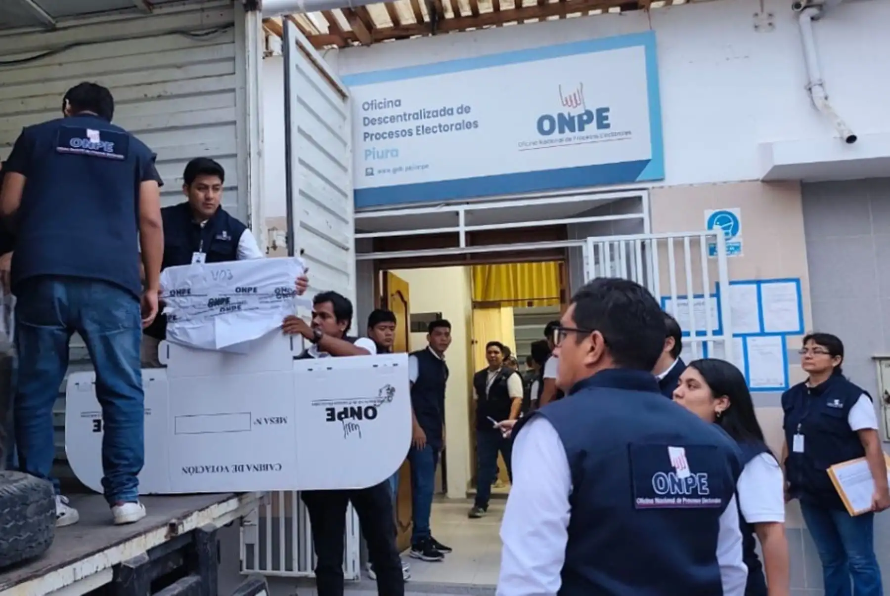 Elecciones 2026: ODPE Piura envía material electoral a 67 locales de votación