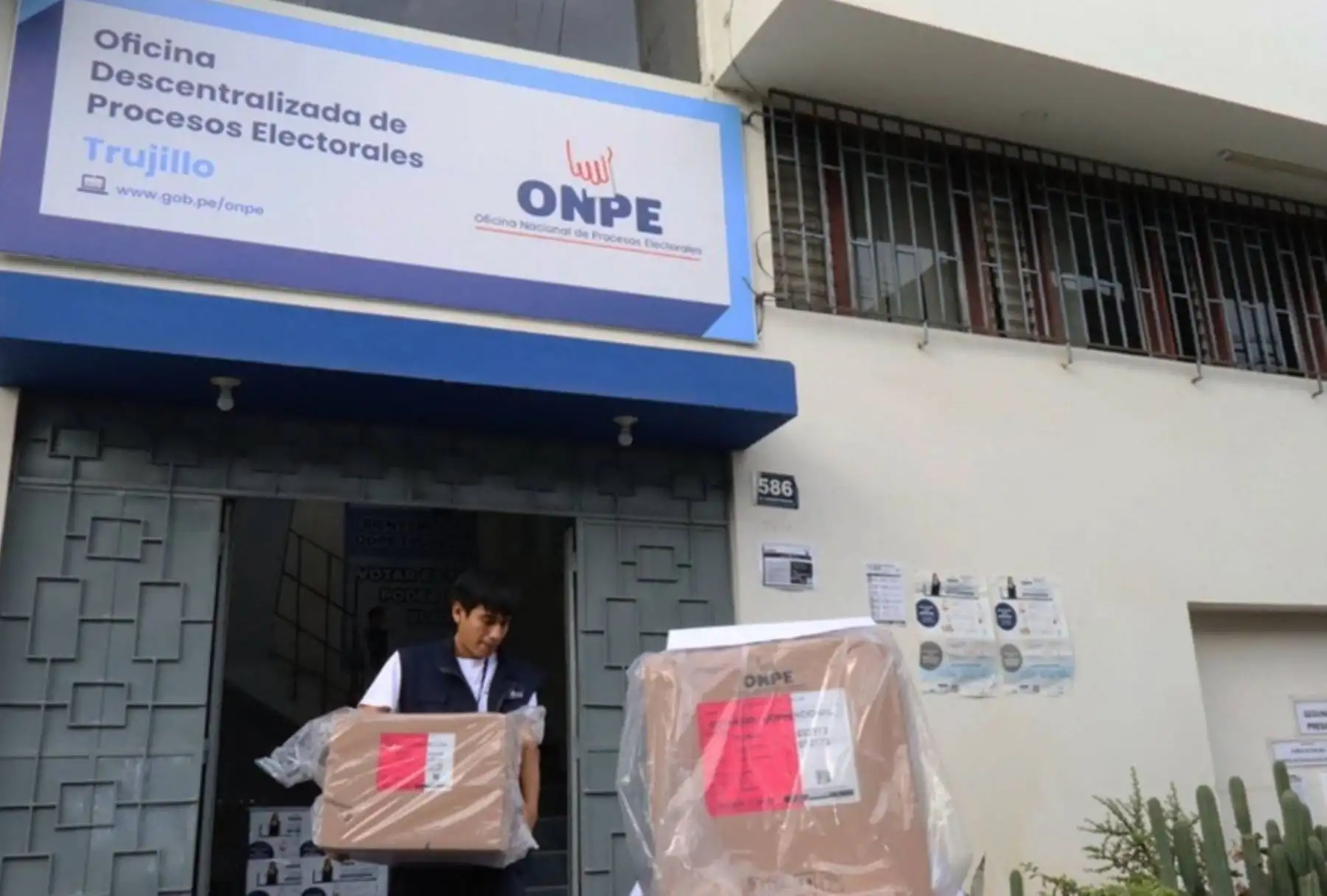 Elecciones 2026: ODPE Trujillo inicia traslado de material a 100 locales de sufragio