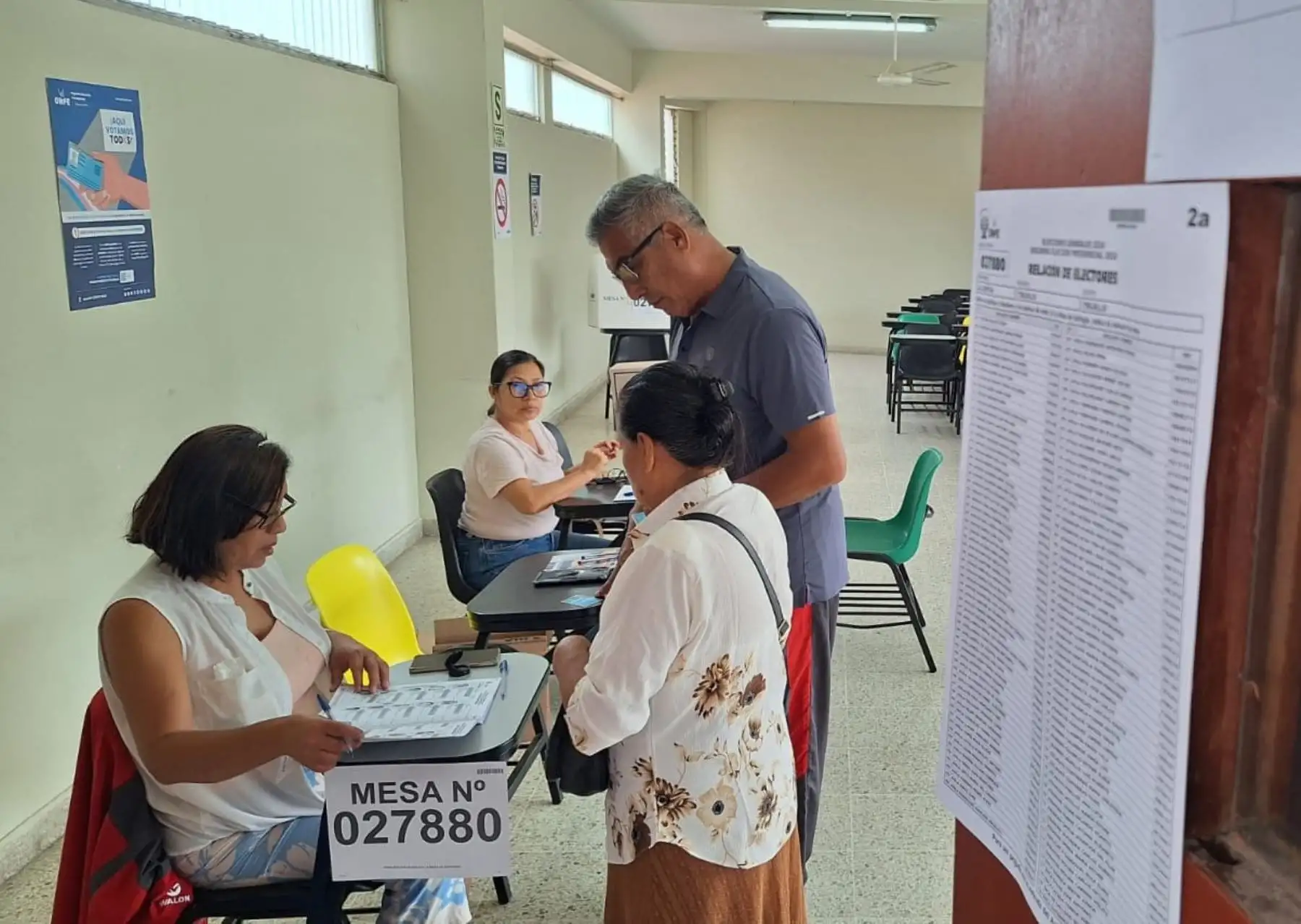 Elecciones 2026: ciudadanos de La Libertad acuden de forma m