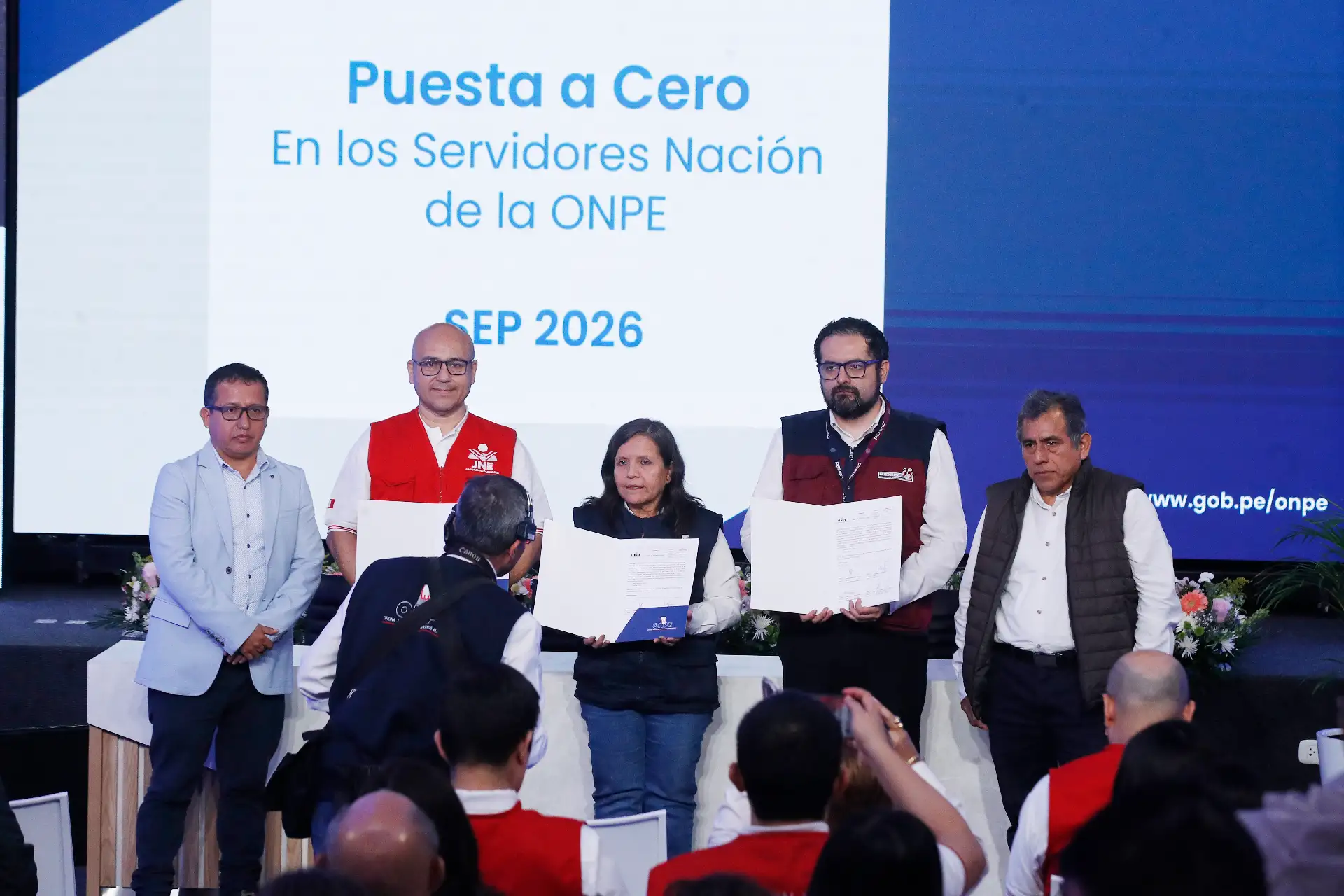 Elecciones 2026: ONPE realizó puesta cero de sus servidores 