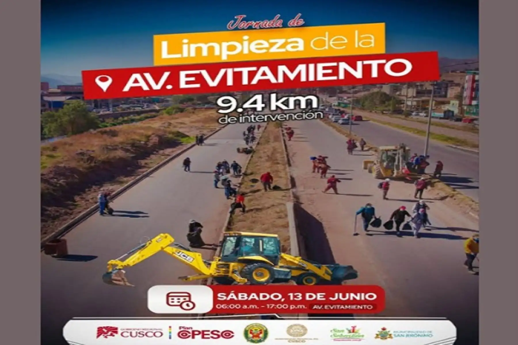 Gobierno Regional Cusco liderará gran jornada de limpieza en