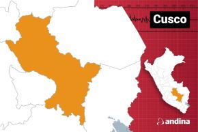 Cusco fue sacudida por temblor de magnitud 3.4.