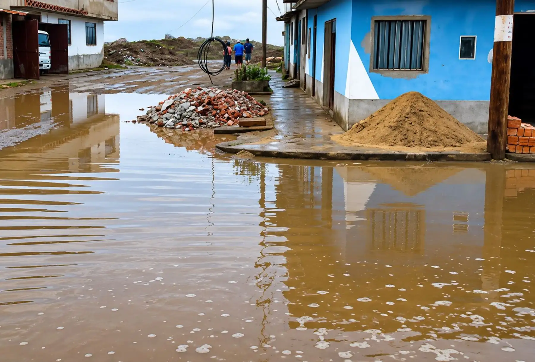 Oleajes anómalos en La Libertad destruyen el malec
