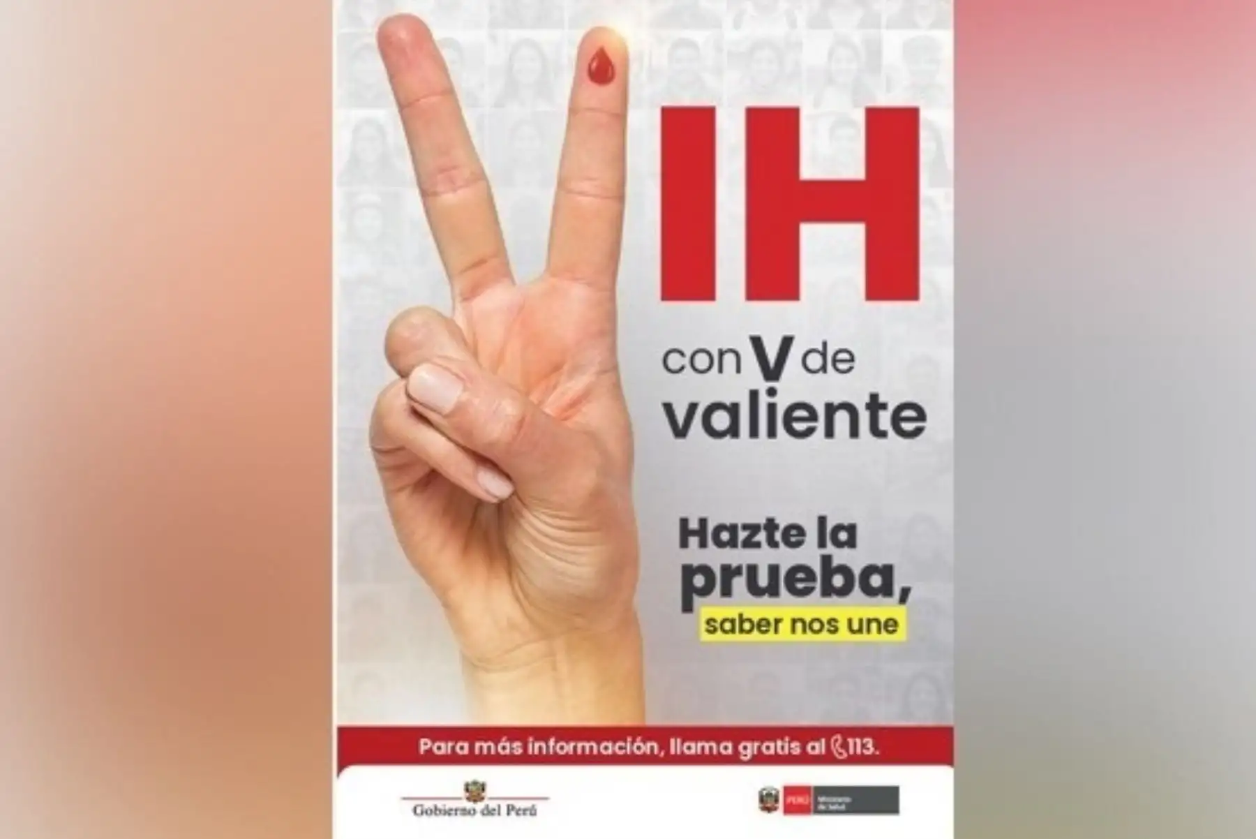 Día Nacional de la Prueba del VIH: Minsa ofrecerá 